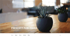 Desktop Screenshot of prescottpublishing.org